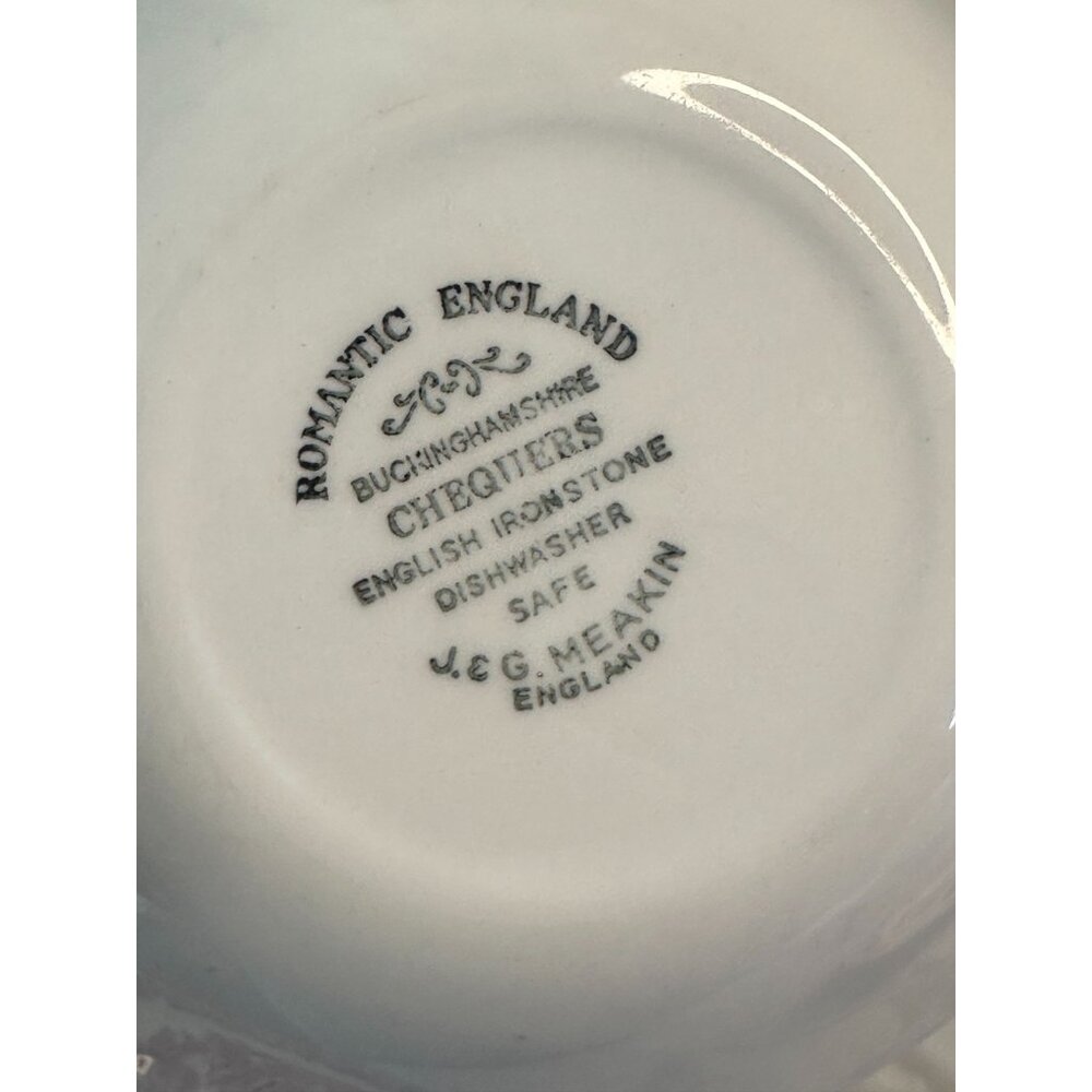 J&G Meakin Romantic England Red 6.5” Bowl Buckinghamshire CHEQUERS Soup Cereal 2 - Picture 2 of 5